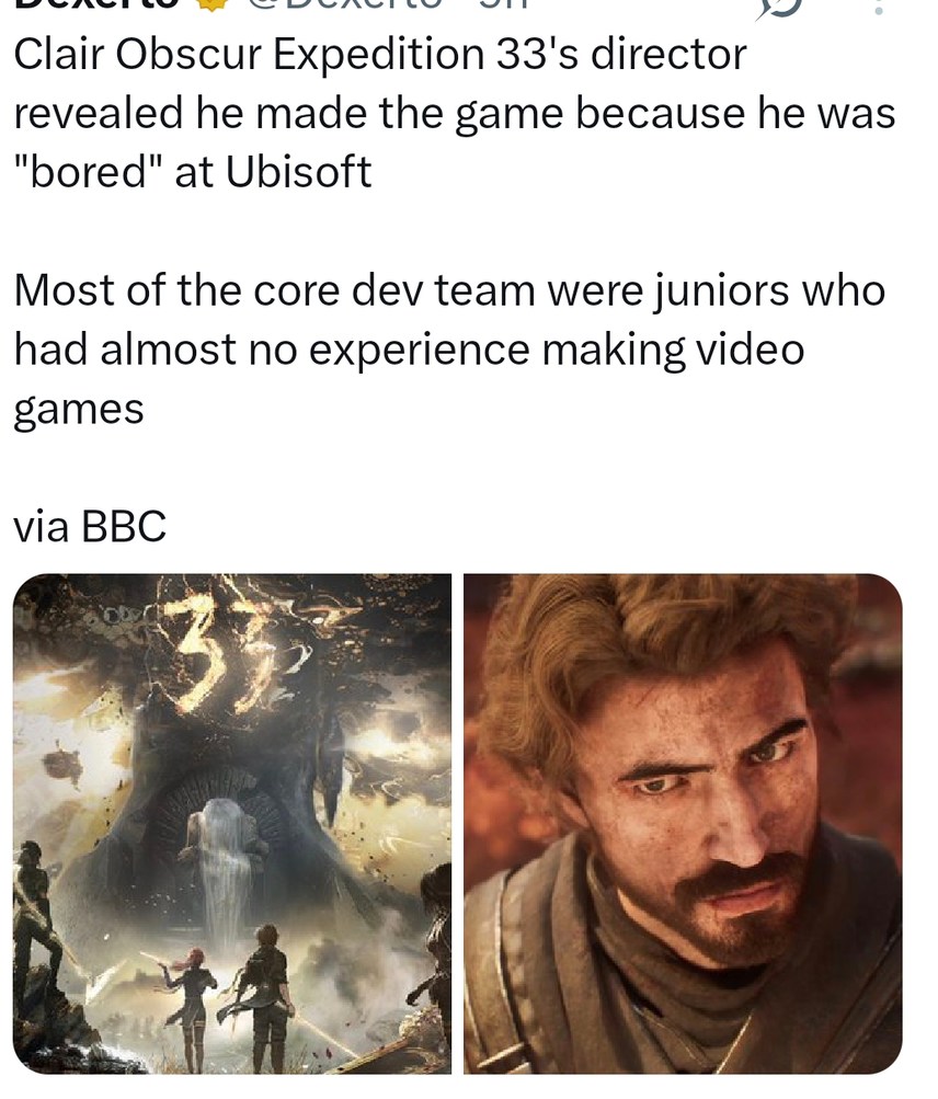 Dev made a game outta boredom and let the interns cook - meme