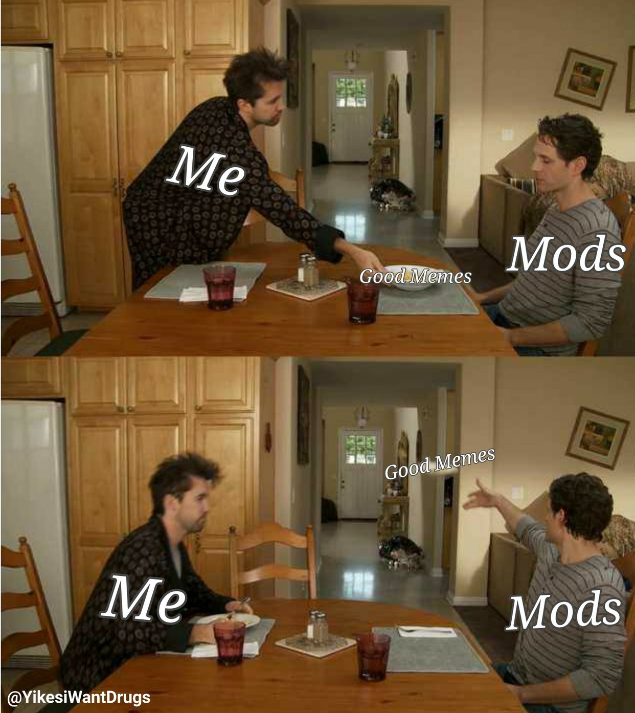 Mods are gay - meme