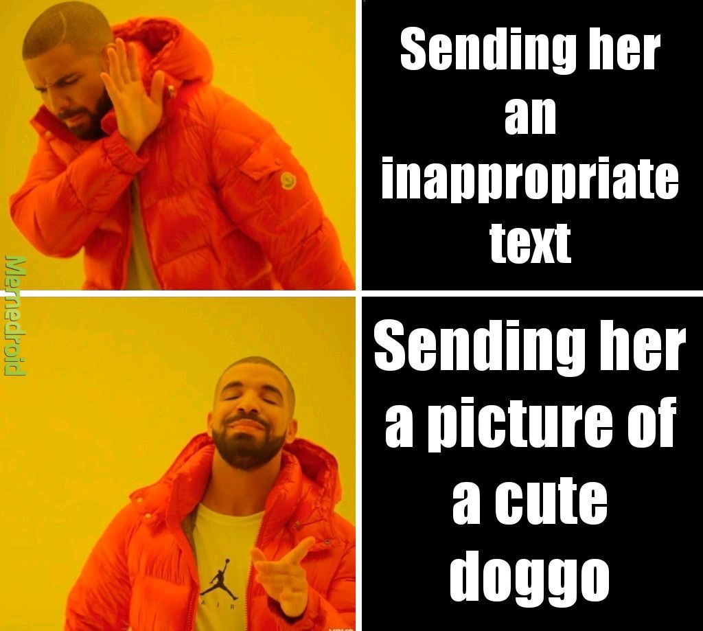 Nah,some gurls dont like the nasty texts - meme