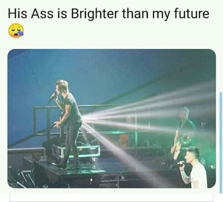 Bright ass - meme