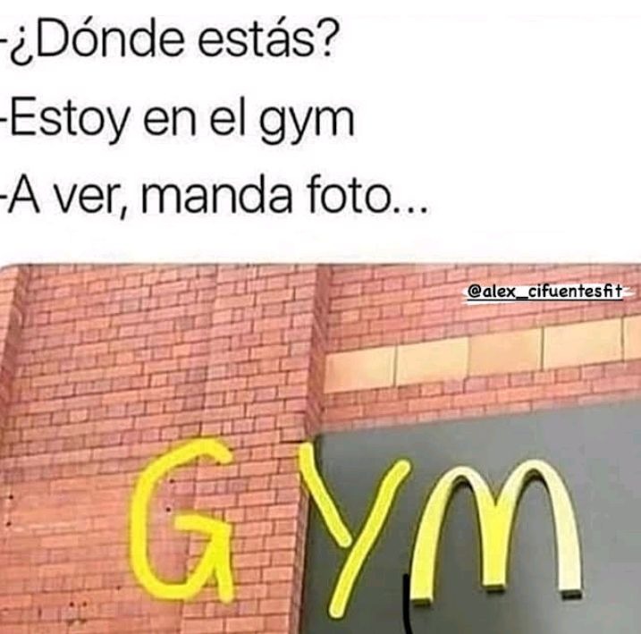 El mejor gym - meme
