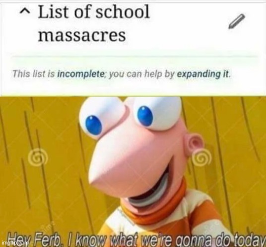 List of school massacres - meme