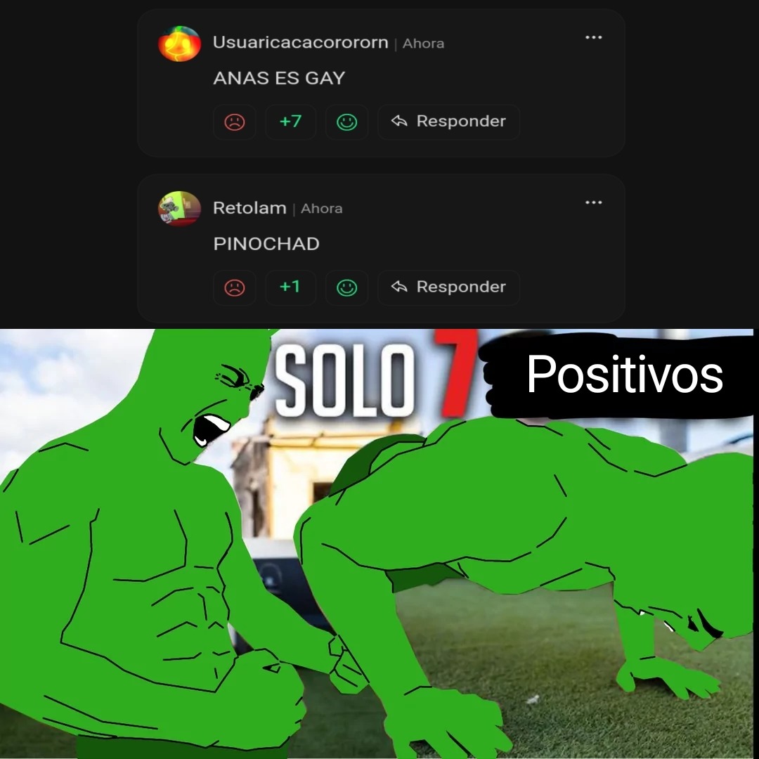7 Positivos - meme