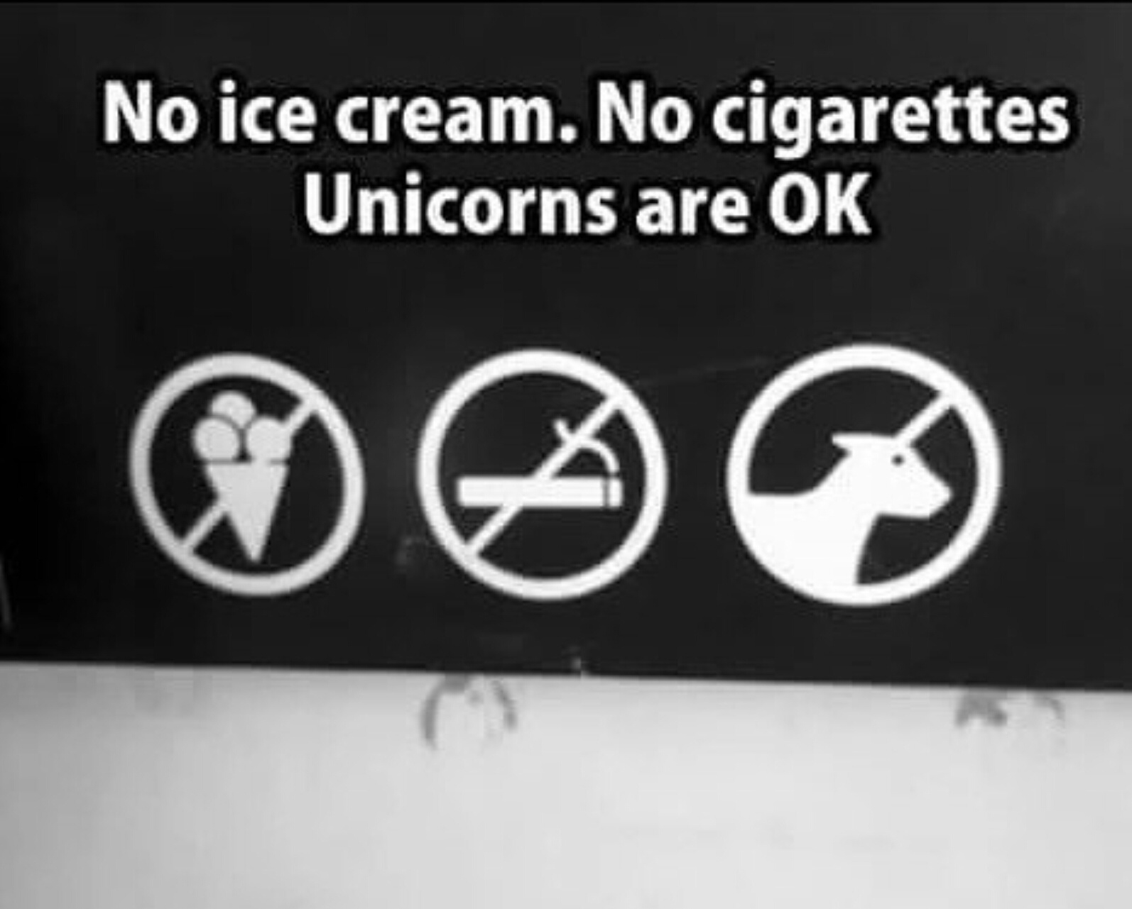 Unicorns are ok - meme