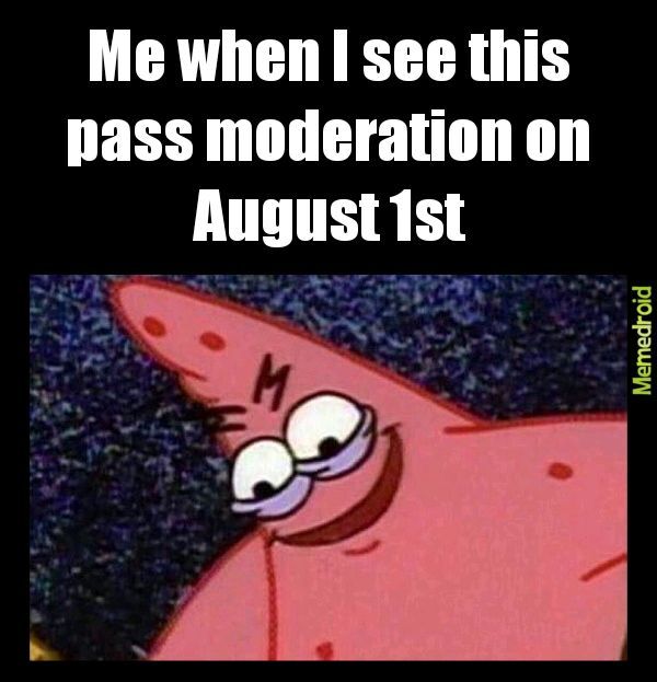 August 1 - meme