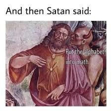It’s all Satan’s fault! - meme