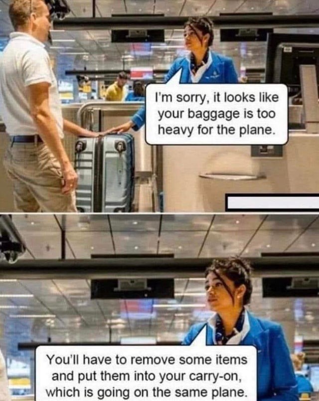 Airlines logic - meme