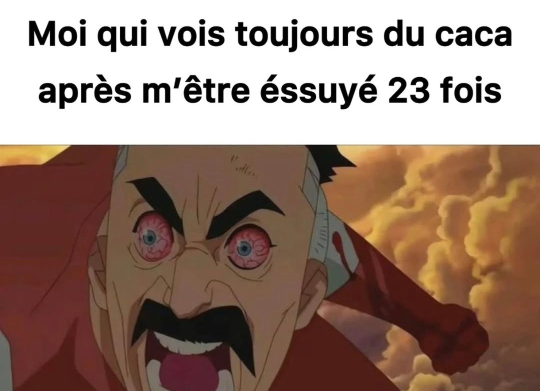 Essuyage niveau boss, y en a toujours - meme