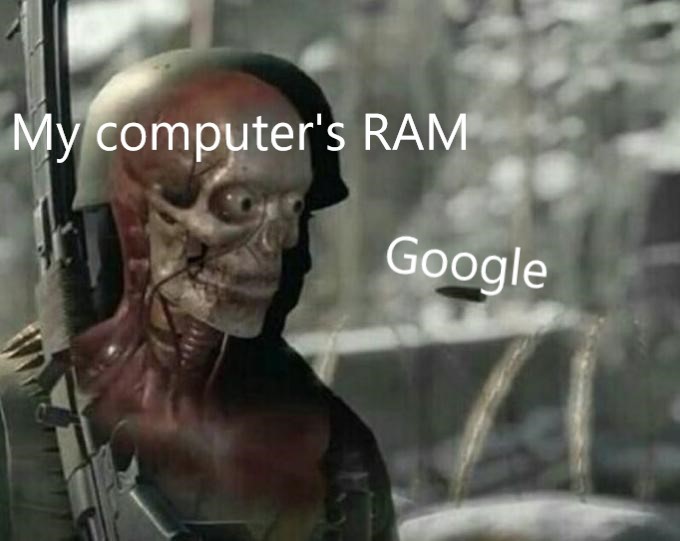 My poor RAM - meme