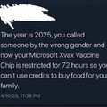How would you convince antivaxxers to take MicroVax? Hmm...