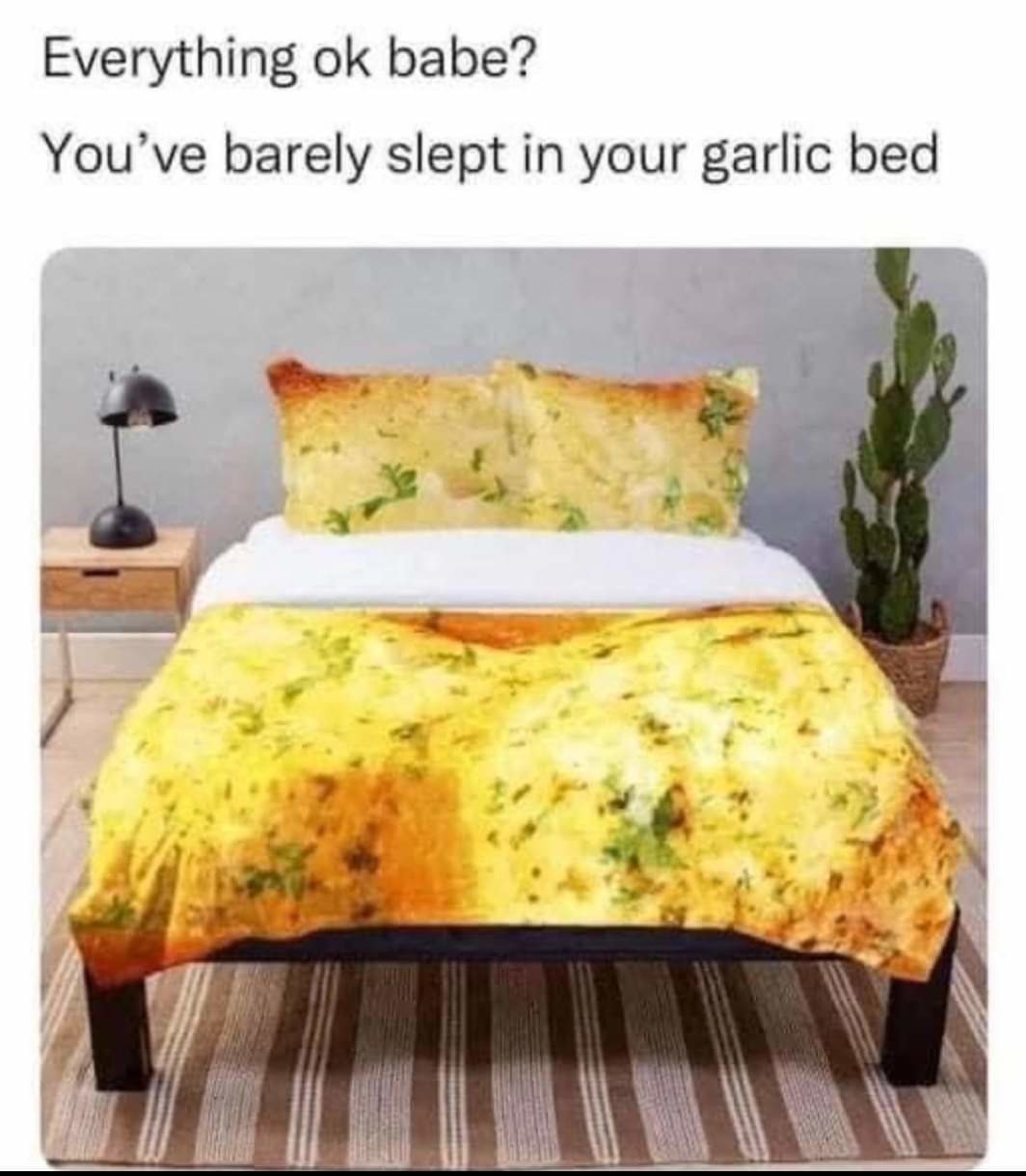 Garlic bed - meme