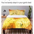 Garlic bed