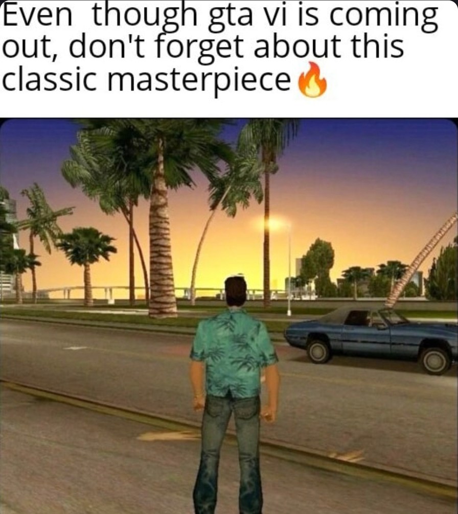 gta vi hype but don't sleep on the goat - meme