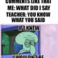 Teachers...