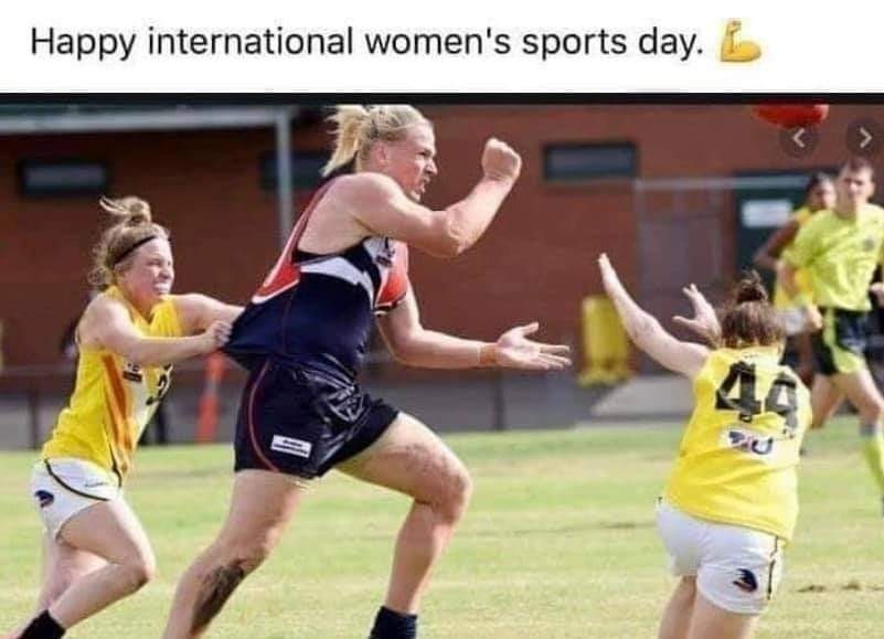 Happy Women's International Sports Week - meme