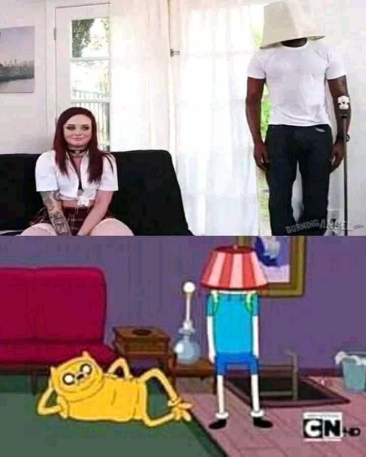 Nigga Lamp and Fin Lamp - meme