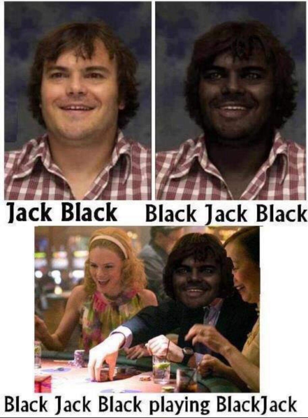 Black jack black playing jack black - meme