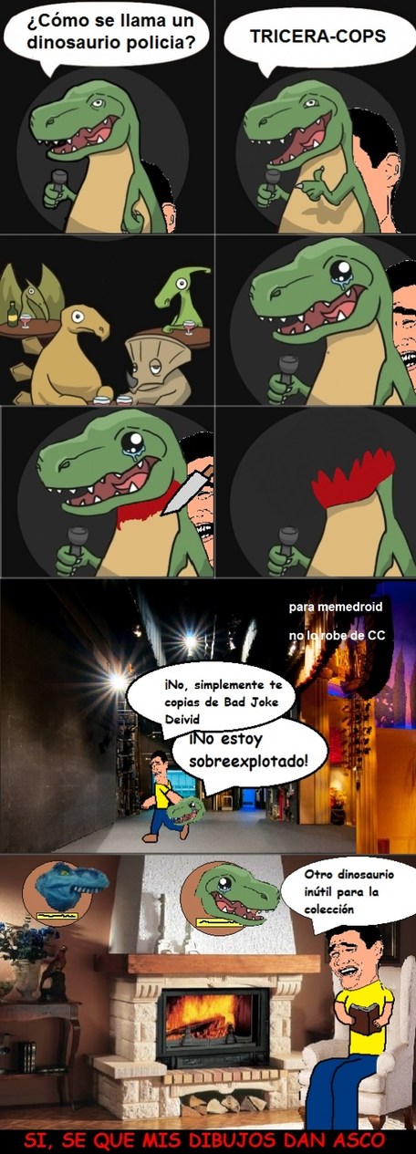 Top memes de Chistes Del Dinosaurio en español :) Memedroid
