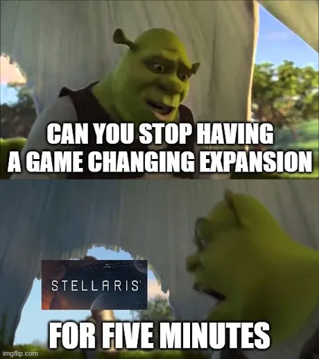 Stellaris expansion meme