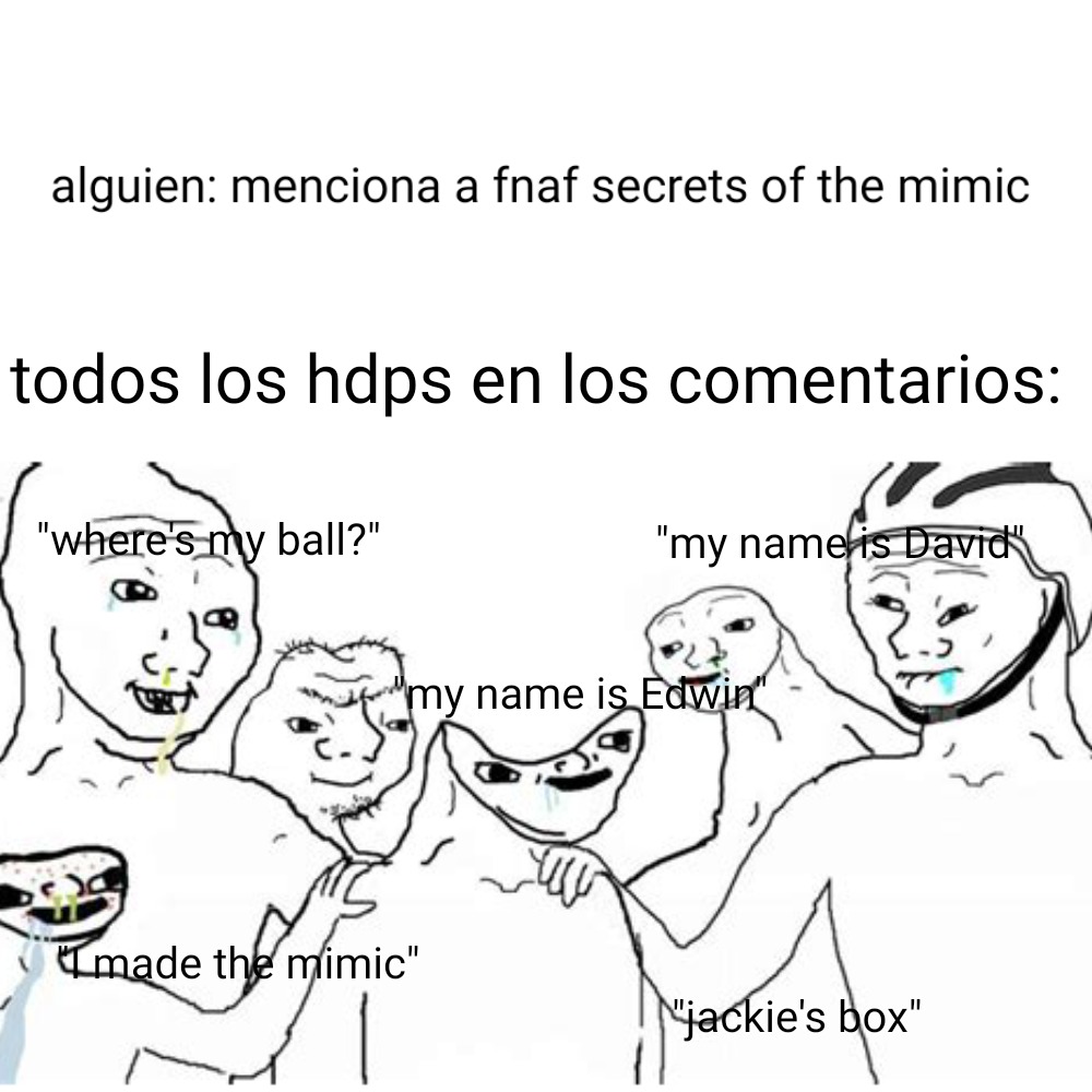 ya paren con lo de jackie's box, me tiene arto de que lo mencionen a cada rato  - meme