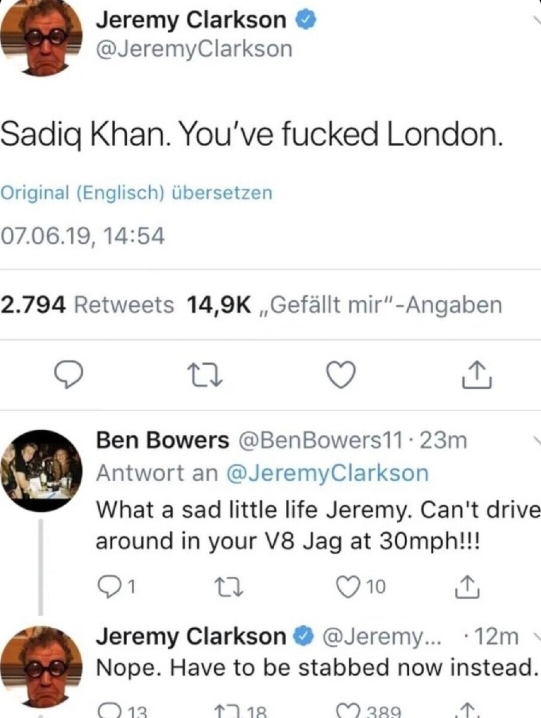 clarkson meltdown - meme