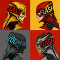 Los 4 speedsters en The Flash.