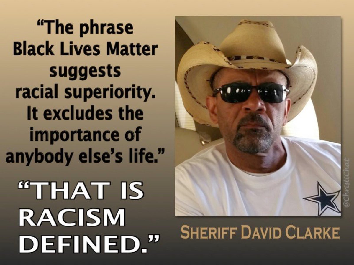 sheriff clarke is a true patriot - meme
