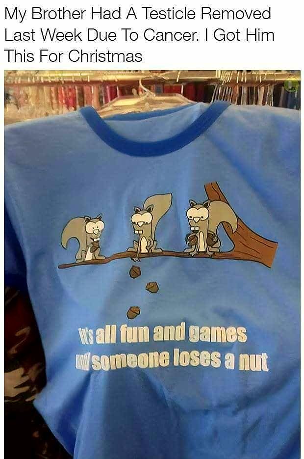 Nut in my mouth - meme