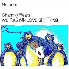 The shitting bears - meme