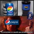 Contexto: Pepsi había dicho que no pondría cosas LGBT en sus productos y pues nos traicionó