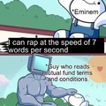 Eminem can't beat them