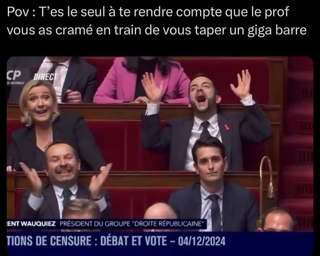 Le mec qui préviens même pas ... - meme