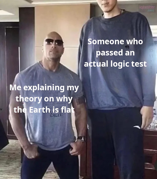 Some arguments just don’t hold up - meme