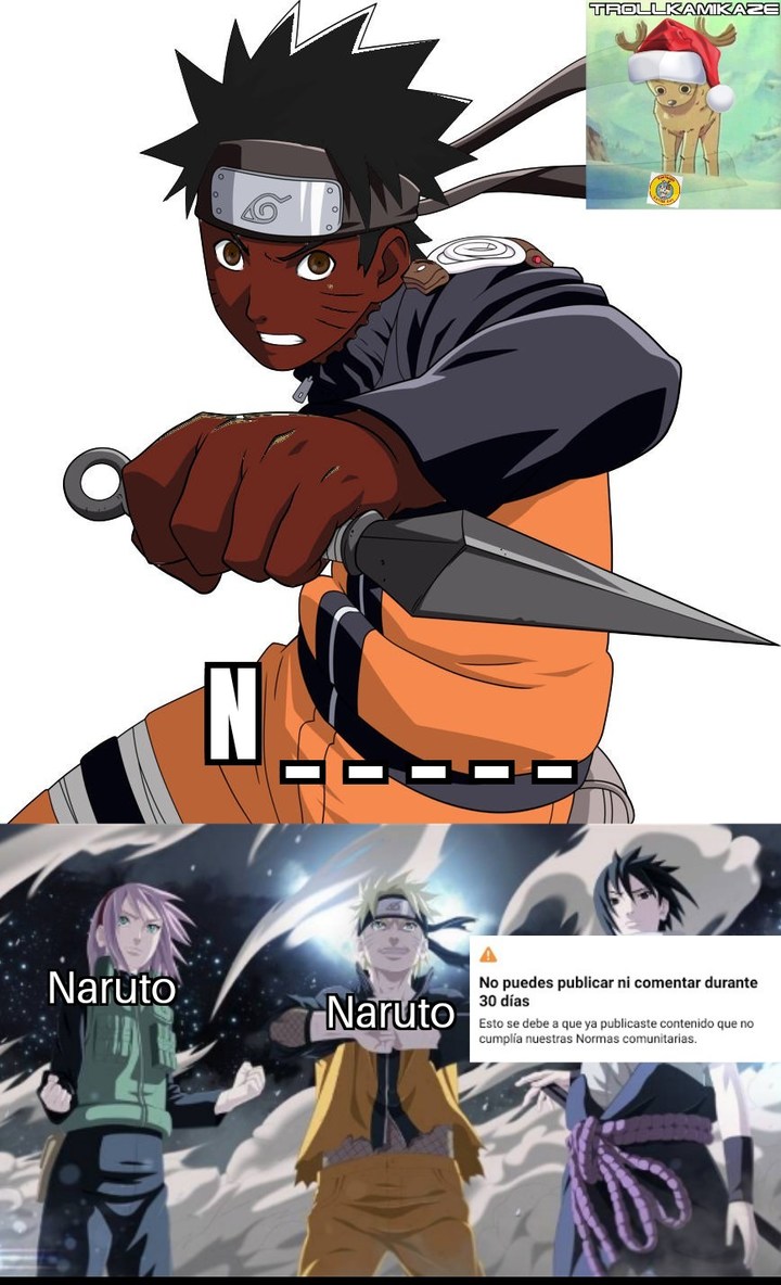 Si quieren ver Naruto, por favor, lean el manga, ya que el anime tiene demasiado relleno - meme