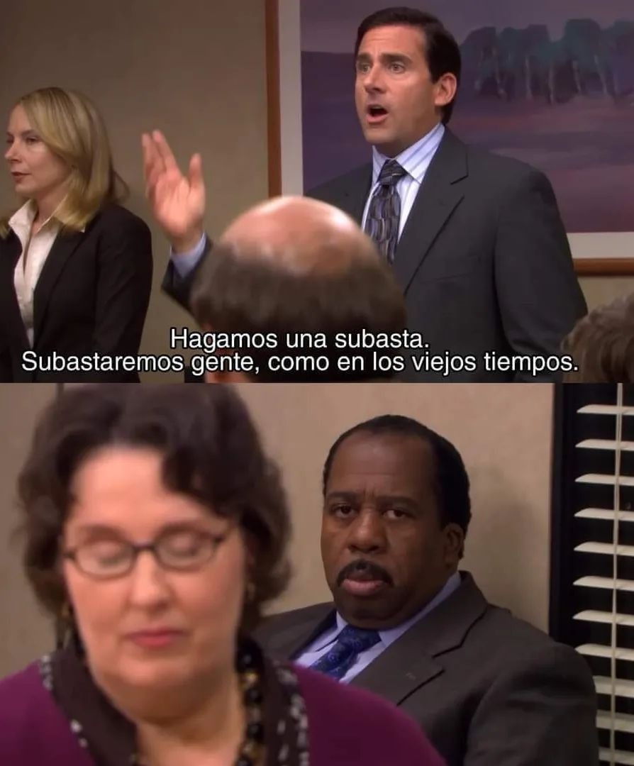 Subasta - meme