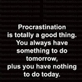 Masturbation procrastination