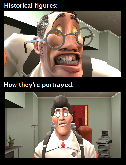That Medic is LOUD and UGLY - meme