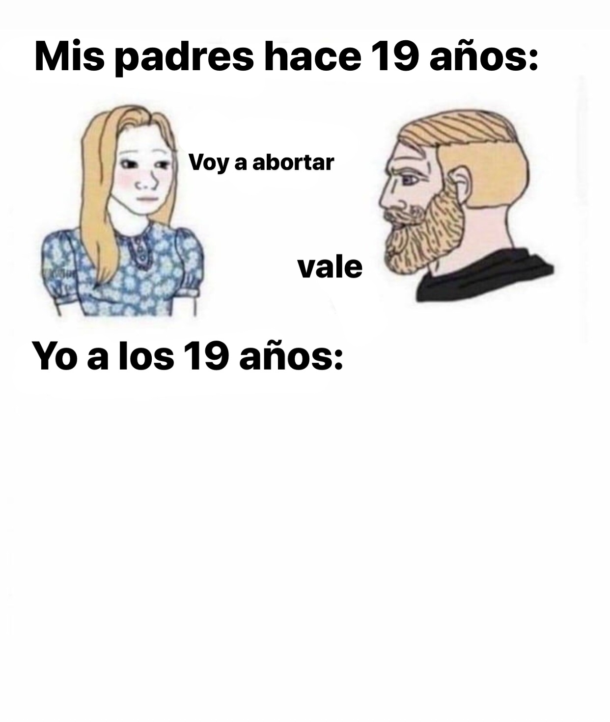 aborto legal en Argentina - meme