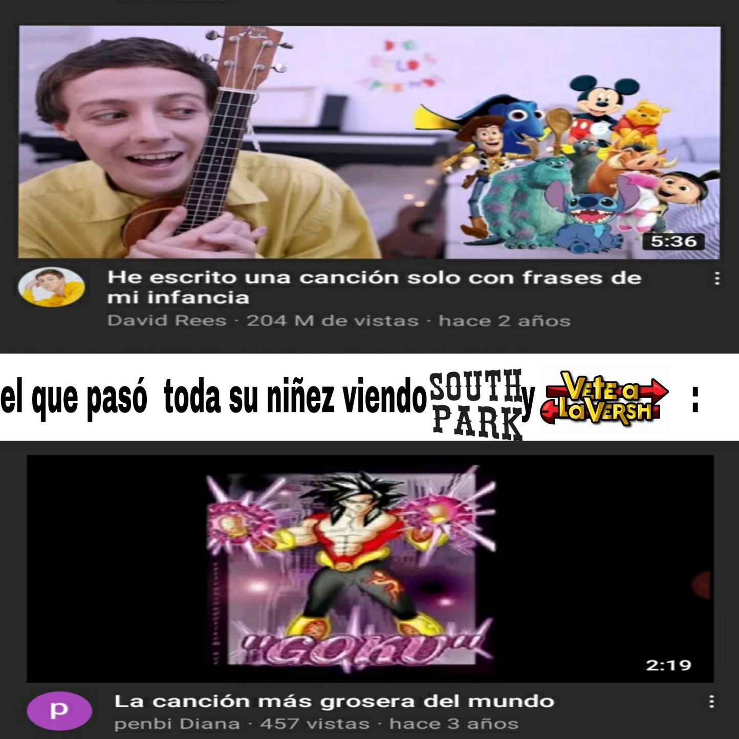 Aunque eso si, el video 