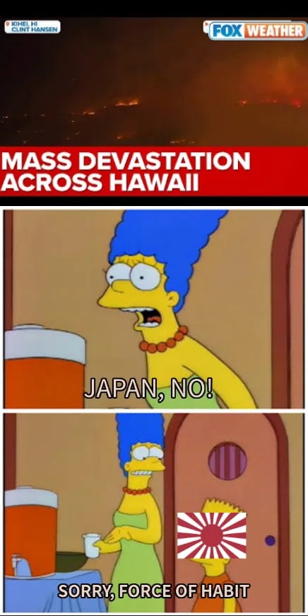 Mass devastation across Hawaii - meme