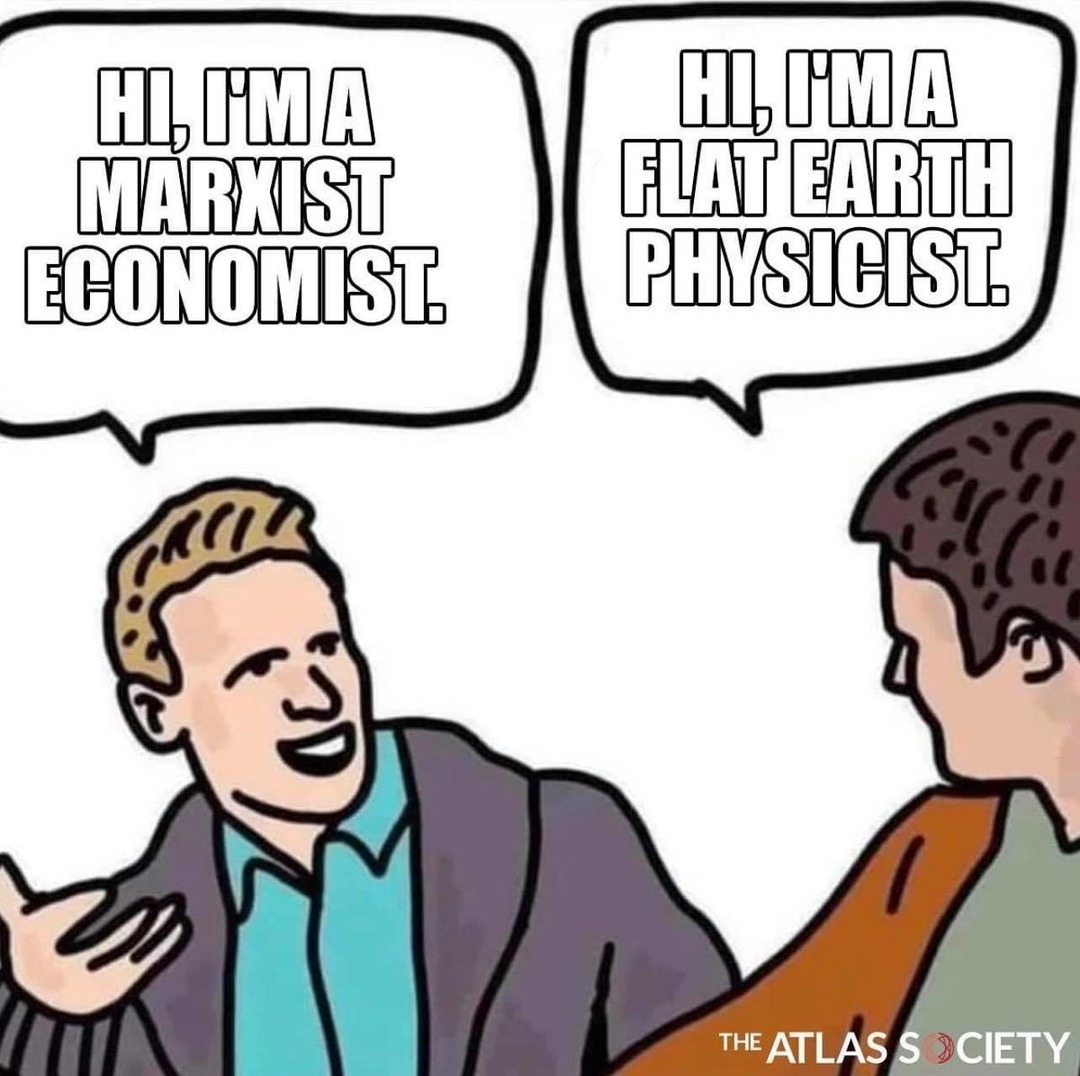 The Economy Is Flat - meme