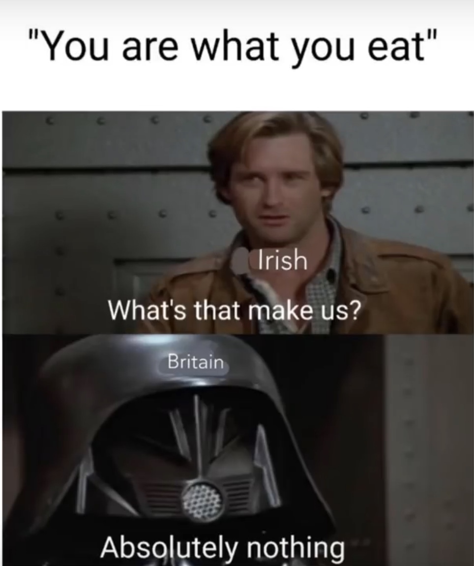 You are what you eat - meme
