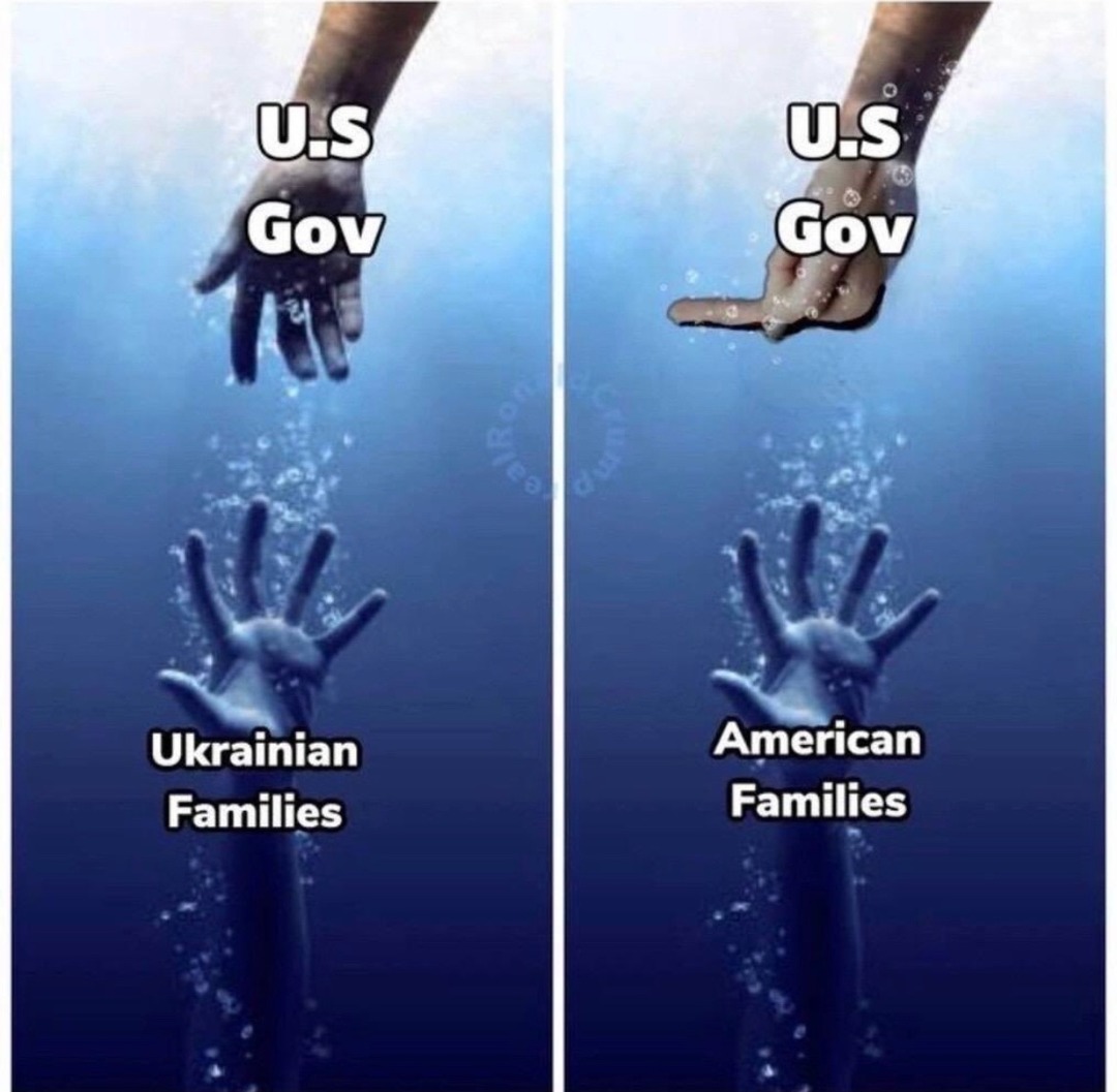 don’t worry though it’s only because they have family members on Ukrainian company and defense contractors boards - meme