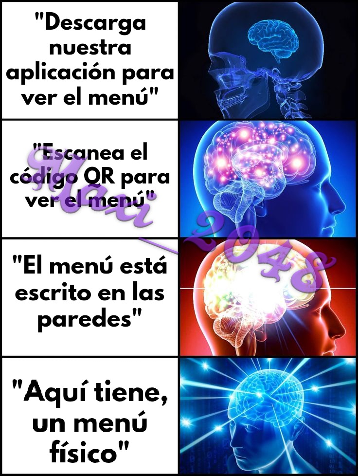 Menú - meme