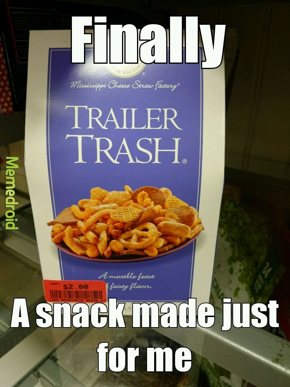Also a snack for all walmart shoppers - meme