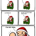 Santa is reel