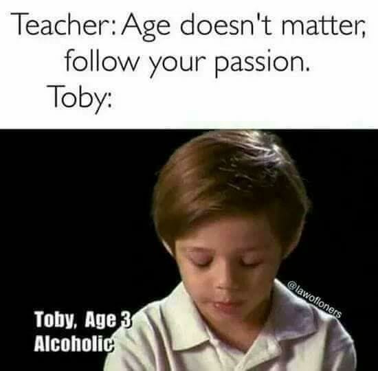 Be like Toby - meme