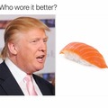 sushi orange man bad