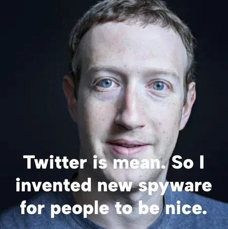 Dark Zuckerberg - meme