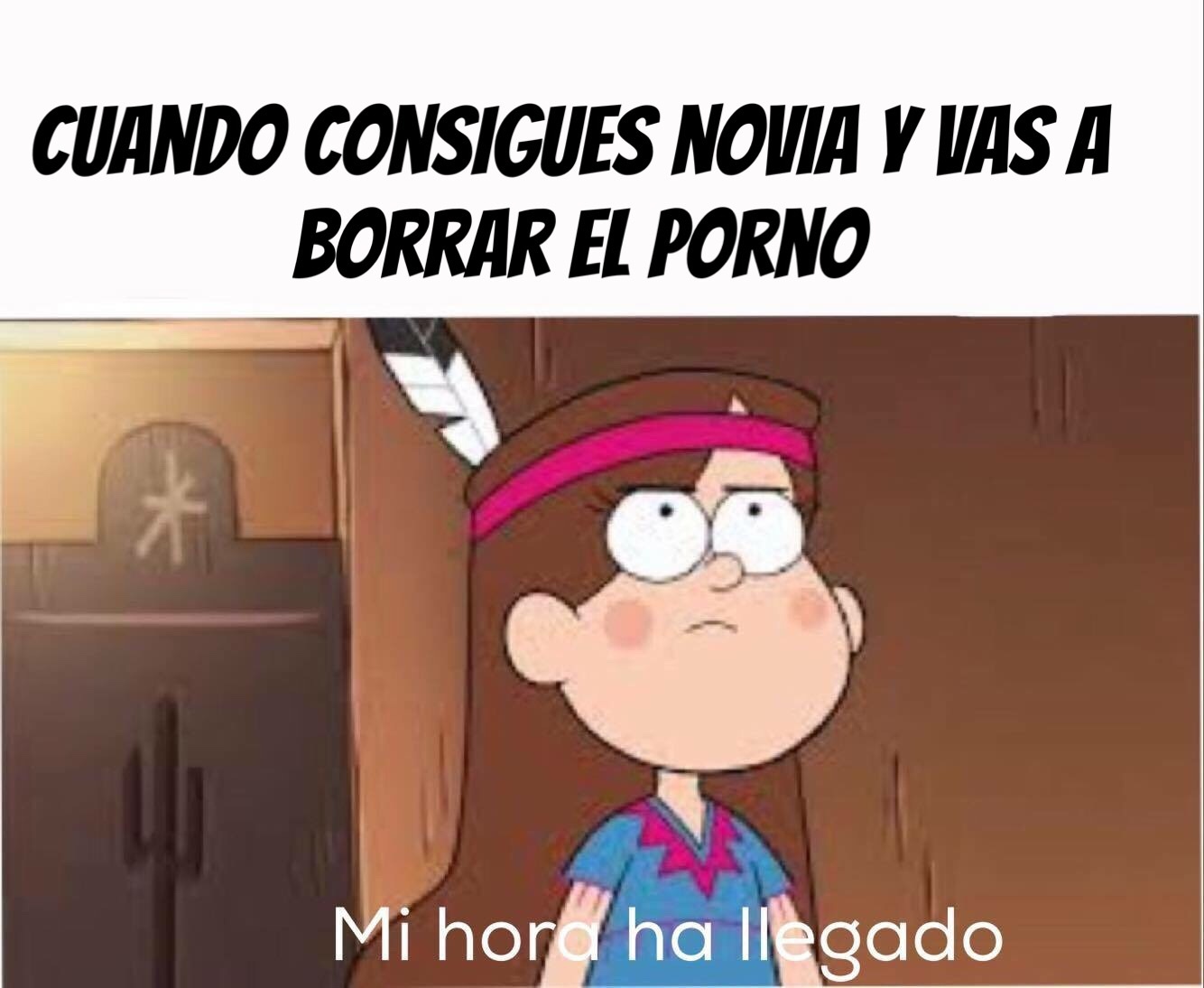 llego la hora - meme